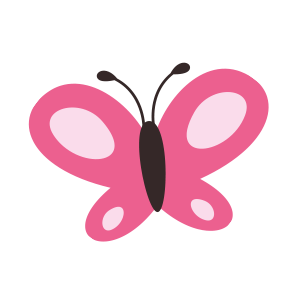Pink Butterfly graphic